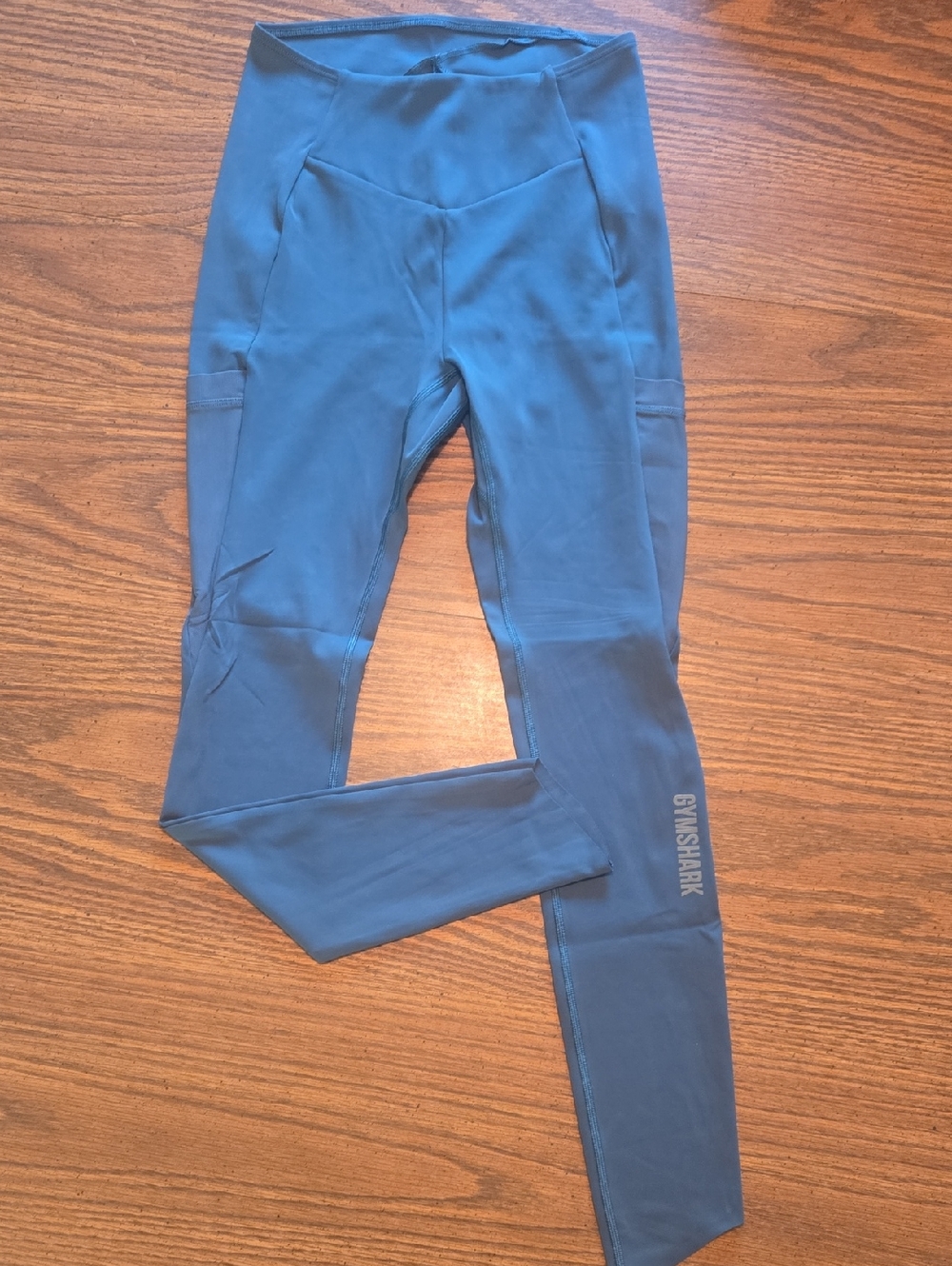 Gymshark Teal High-Rise Performance Leggings